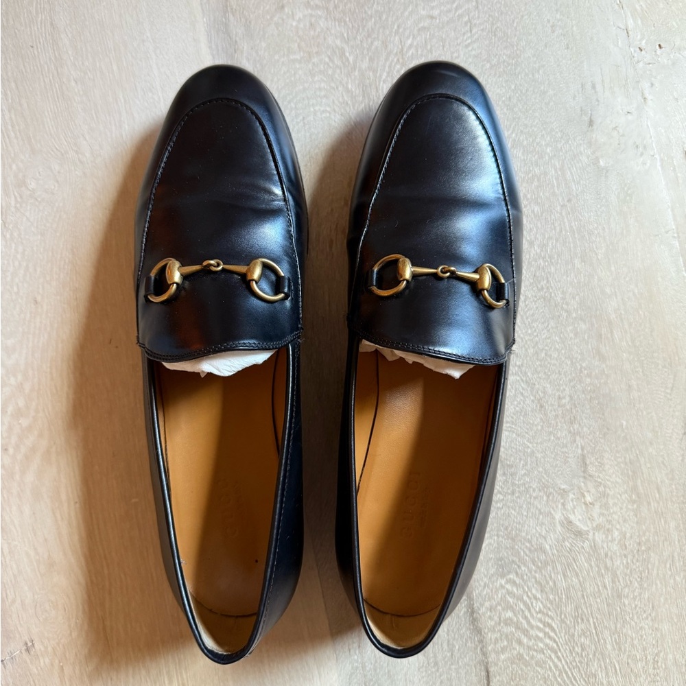 Gucci Black Jordaan Loafers
